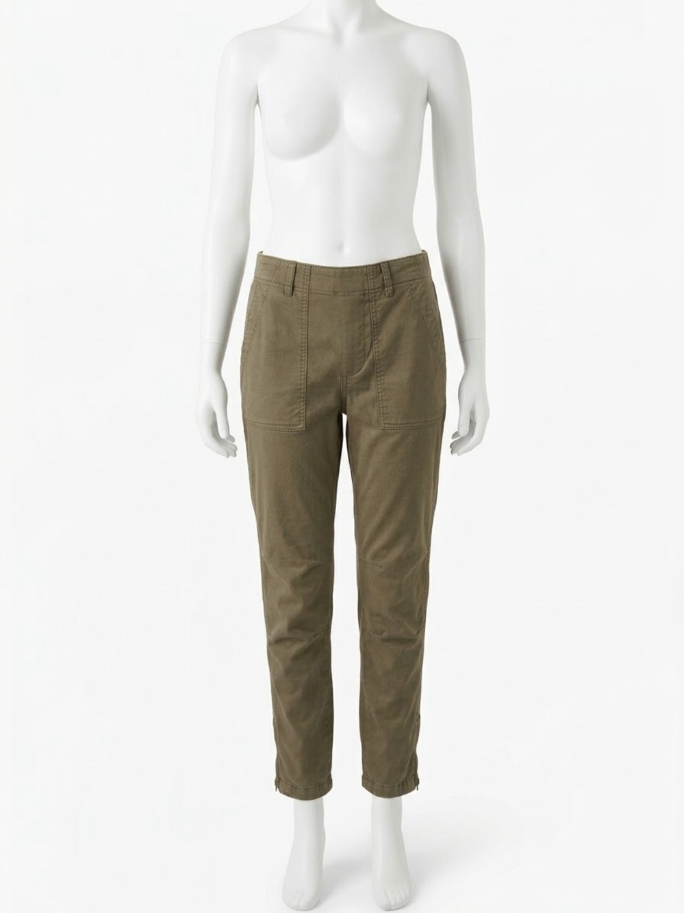 Golden by TNA Olive Straight-Leg Utility Casual Pants Size 8